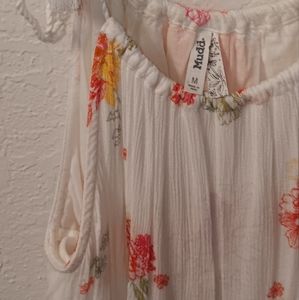 Mudd Spaghetti Tie Strap Sun Dress Size US MEDIUM